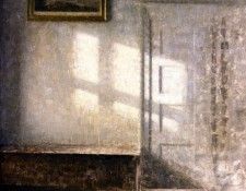Vilhelm Hammershoi Interior Strandgade. Hammershoi, 