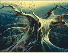 lrsEG182EarleEyvind MoonlitTreeTrunk. , 