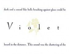 Violet by John Gruen. Olbinski, 