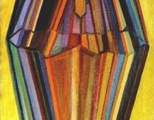 matiushin self-portrait (crystal) 1917. 