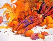 bs-flo- Jean Uhl Spicer- Maize Harvest. ,  