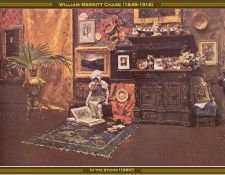 William M Chase-In The Studio(-1880) Po Amp 060. ����, ������ �������
