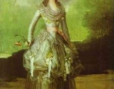 Francisco de Goya - The Marquesa de Pontejos.   ,  