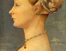 Domenico Veneziano Portrait of a girl, Museo Poldo-Pezzoli, . ,   , Bartolomeovenezia, Cafirenze