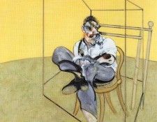 Bacon Three Studies of Lucian Freud, 1969, center. , 