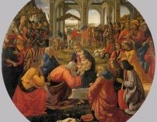 GHIRLANDAIO Domenico Adoration Of The Magi 1487. , 