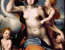    [Leda and the Swan]. , 