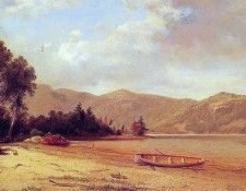 View of Dresden Lake George. �������, �����