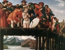 ALSLOOT Denis van The Martyrdom Of St Florian. Alsloot,  