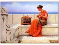 bs-ahp- John William Godward- Song Without Words. �������, ���� ������