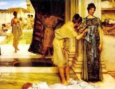 ger-AlmaTadema-TheFrigidarium. ,  