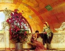 ger-LawrenceAlmaTadema-UnconsciousRivals. ,  