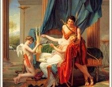bs- Jacques- Louis David- Sappho And Phaon. , -