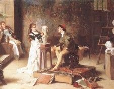 The Young Sculptress. �����, ���������