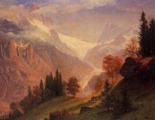 Bierstadt Albert View of the Grunewald. , 