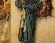 Alma Tadema A Street Altar. �����-������ �������