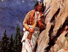 SDC 19 Henry Farny The Hunter 1900. ������, HF