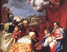 BLOEMAERT Abraham Adoration OF The Magi. Bloemaert, ������