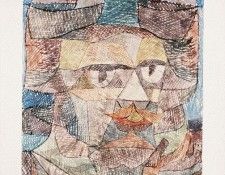 Klee The last of the mercenaries, 1931, Watercolor on paper,. ����, �����