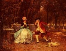 Adan Louis Emile The Suitor. ,  