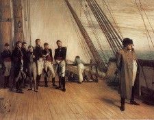 Orchardson William On Board HMS Bellerophon. Quiller-Orchardson, 