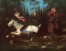 JLM-1835-John Wilgus-Ichabod Crane Headless Horseman. Wilgus, ����