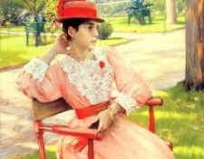 Chase William Merritt Afternoon In The Park. ,  