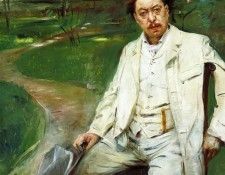 Cointh Lovis Portrait of the Pianist Conrad Ansorge. , 