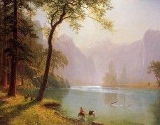 Bierstadt Albert Kern-s River Valley California. , 