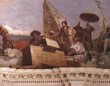 Tiepolo Wurzburg Apollo and the Continents detail6. �������, �������� ��������