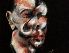 Bacon Study for Three Heads, left panel, 1962. , 