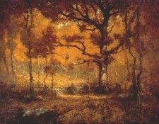 ranger autumn woodlands c1902. 