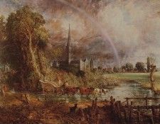 Salisbury Cathedral from the Meadows. ��������� ����