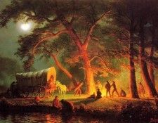 Bierstadt Albert Oregon Trail. ��������, �������