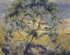 twachtman the wild cherry tree c1901. Twachtmann, ���� �����