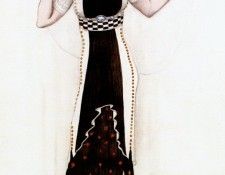 bakst fantasy on modern costume (atalanta) 1912. �����, ����