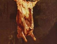 Rembrandt - The Slaughtered Ox. ��������� ������� ��� ����