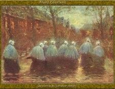 PO Vp S1 16 Franz Courtens-Les vieilles de Schiedam (detail). Courtens, �����