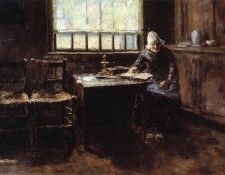 Chase William Merritt When One is Old aka The Old Cottager. ,  