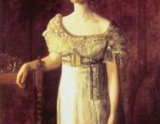 The Old Fashioned Dress-Portrait of Miss Helen Parker. �����, �����