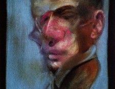 Bacon Three Studies for Self-Portrait,1980, Center Panel. �����, �������
