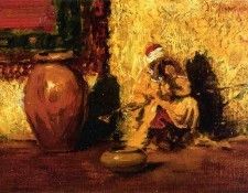Chase William Merritt Seated Figure. ,  