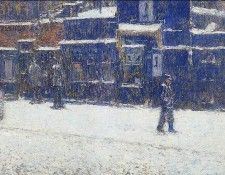 Hassam Childe The errant boy Sun . , 