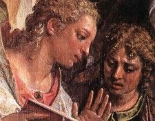 Veronese The Marriage of St Catherine detail1. , 