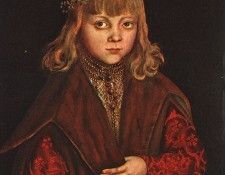CRANACH Lucas the Elder A Prince Of Saxony. ������, ����� �������