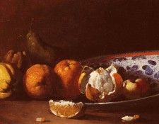Ribot Germain Theodule Clement Nature Morte Aux Fruits. ,  Theodule 