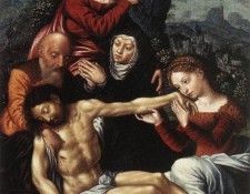 HEMESSEN Jan Sanders van The Lamentation Of Christ. Hemessen,   