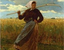 Homer Winslow The Return of the Gleaner. �����, �������