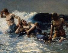 Homer Winslow Undertow Winslow Homer 1886. �����, �������