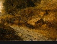 Corot The Forest of Coubron, 1872, Detalj 4, NG Washington. ����, ���-������-������